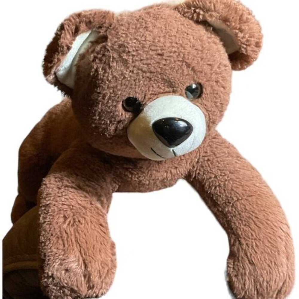 Rocky Mountain Chocolate Factory Plush Bear Brown Cream Large Stuffed Animal 17"